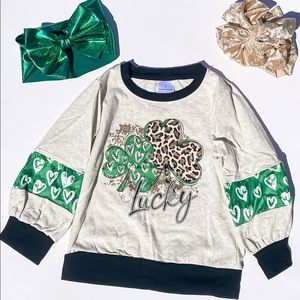 Girls st. Patrick’s day top